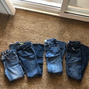 Bundle of 4 Girls’ Jeans